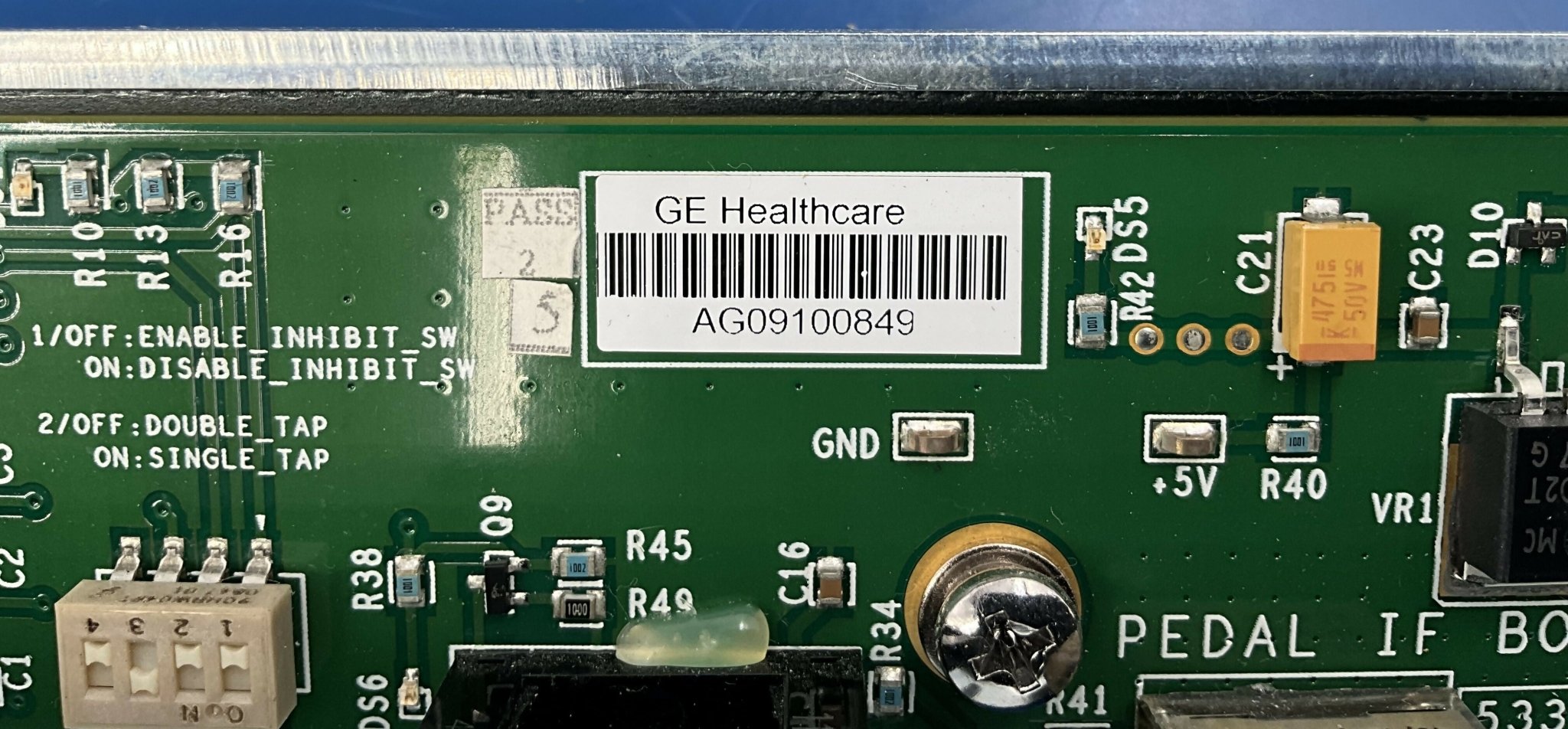 PEDAL I/F BOARD (5337899/5337898-ROHS1) GE