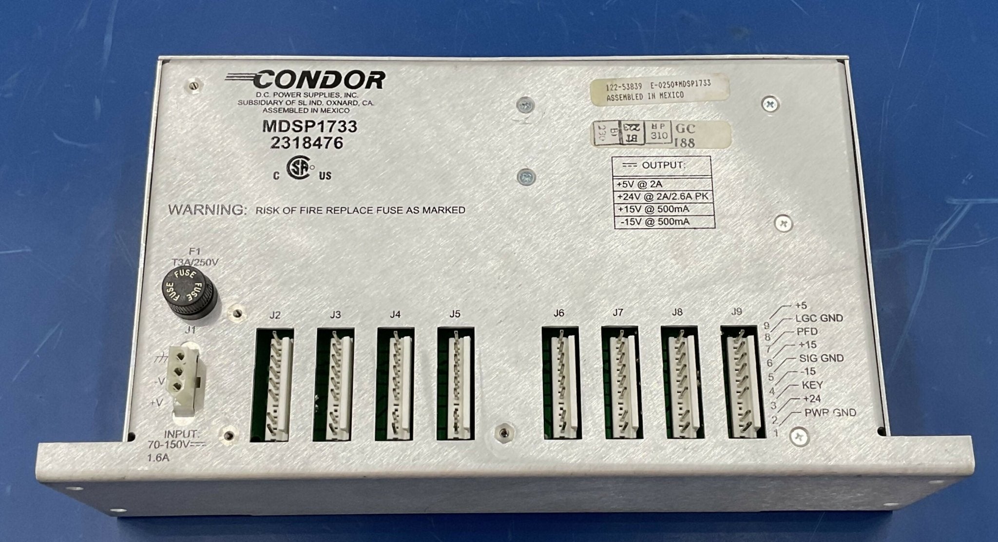 Power Supply LVLE Condor (2318476/MDSP1733) GE AMX 4
