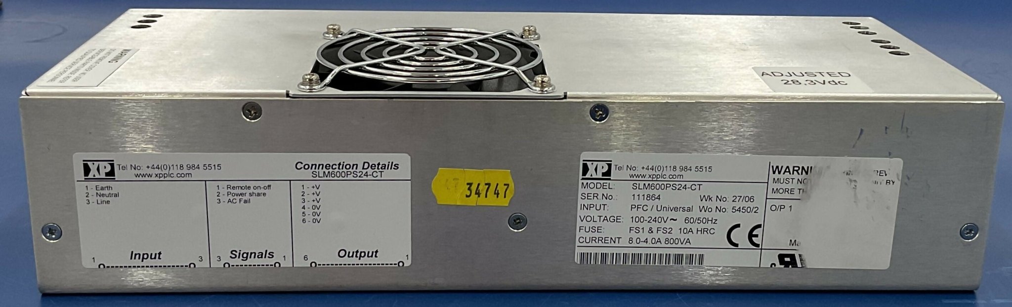 POWER SUPPLY W/CABLE (SLM600PS24-CT/ S0016597) GE