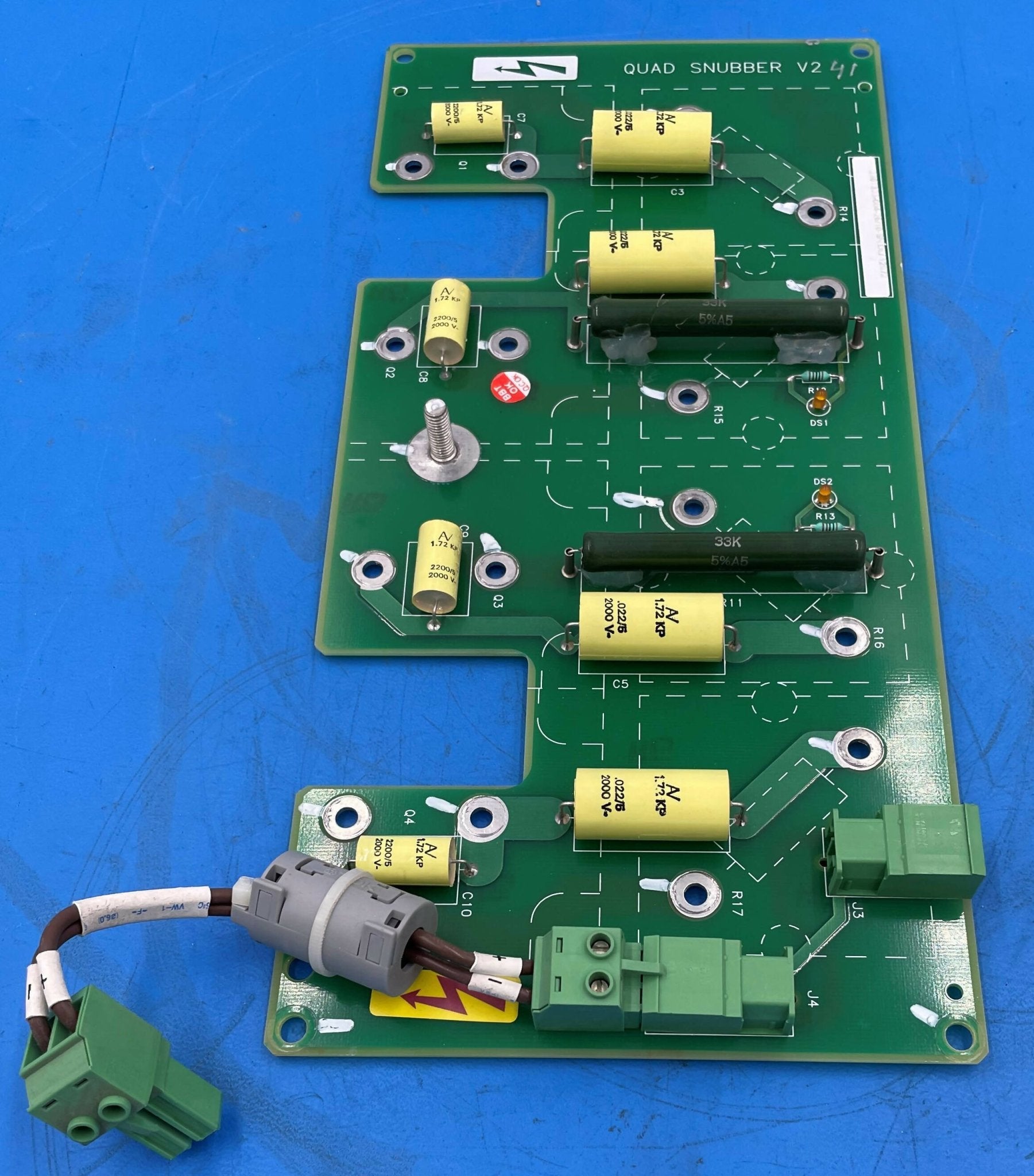 QUAD SNUBBER V2 BOARD (2307323-004) GE