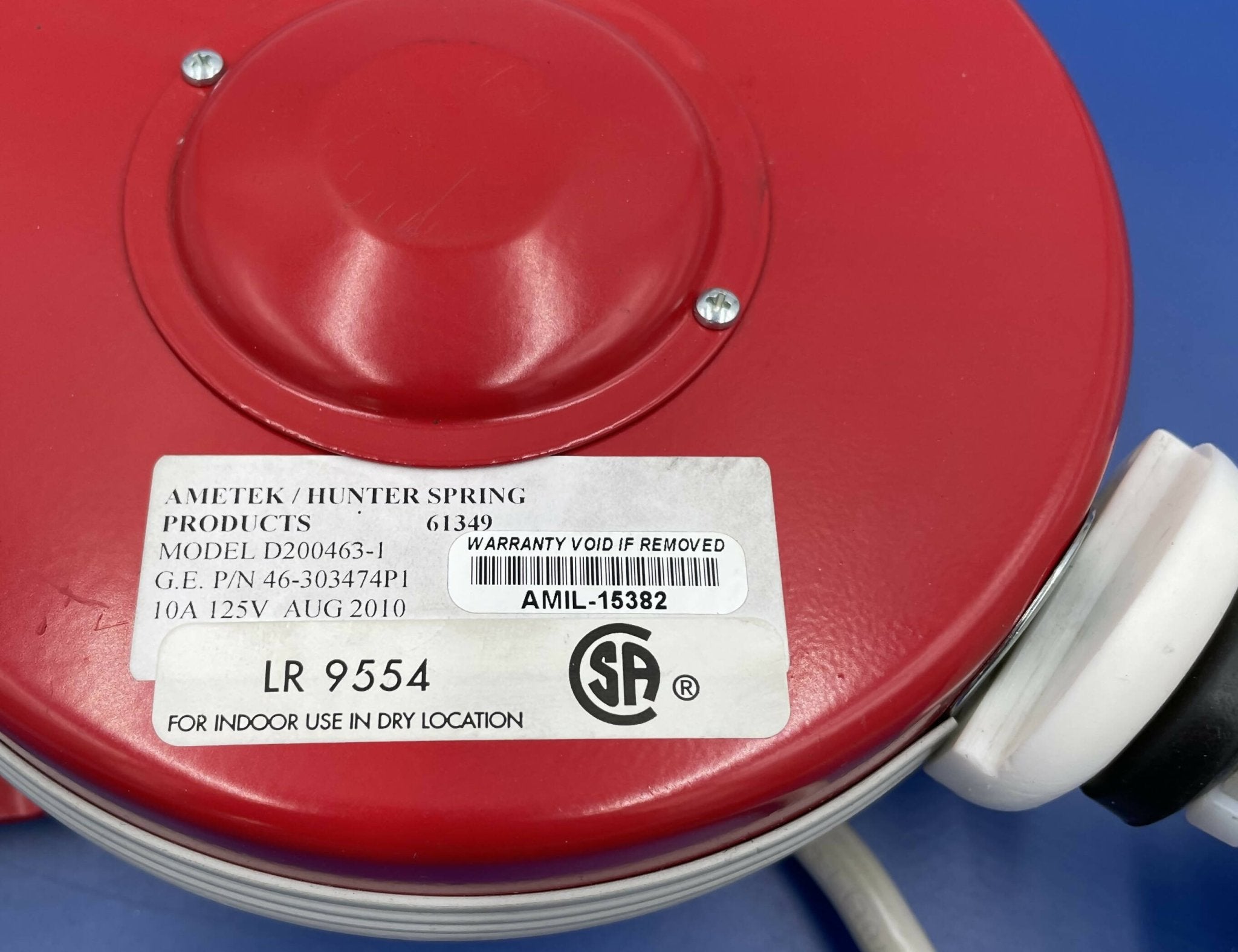 Retractable Cord Reel (46-303474P1) GE