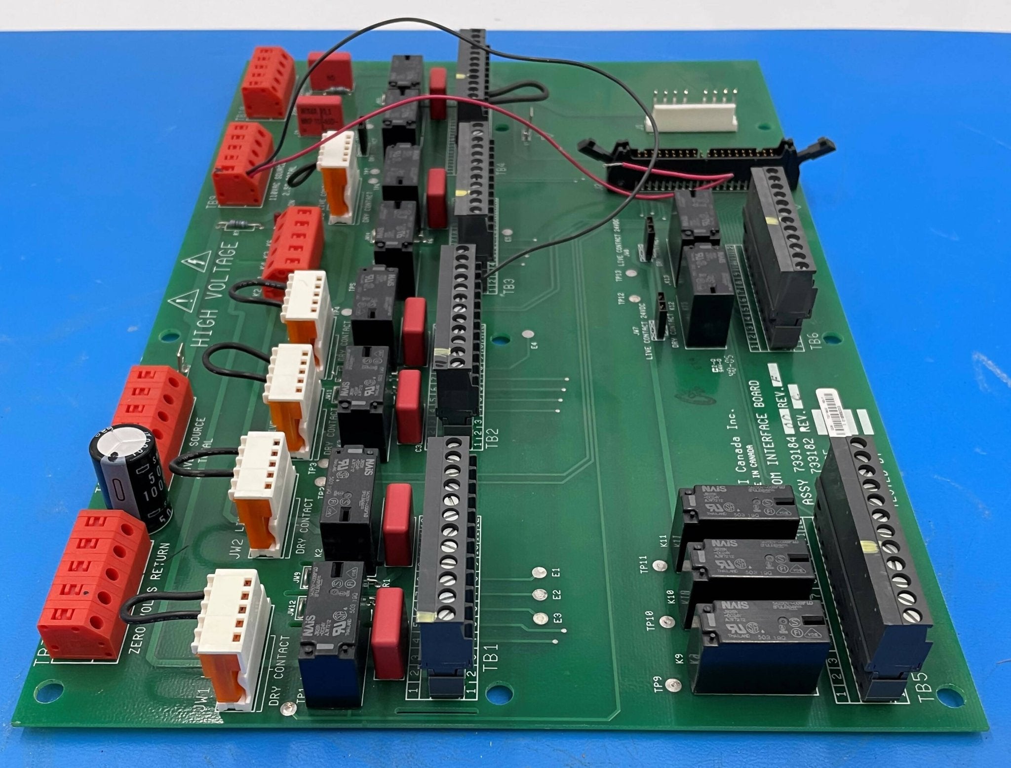 Room Interface Board (733184-00 Rev F/733182 Rev C) CPI
