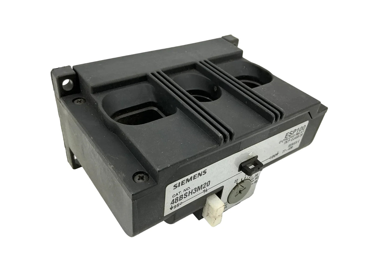 Siemens 48BSH3M20 Solid-State Overload Relay 22-45A Trip Class 20 Panel Mount