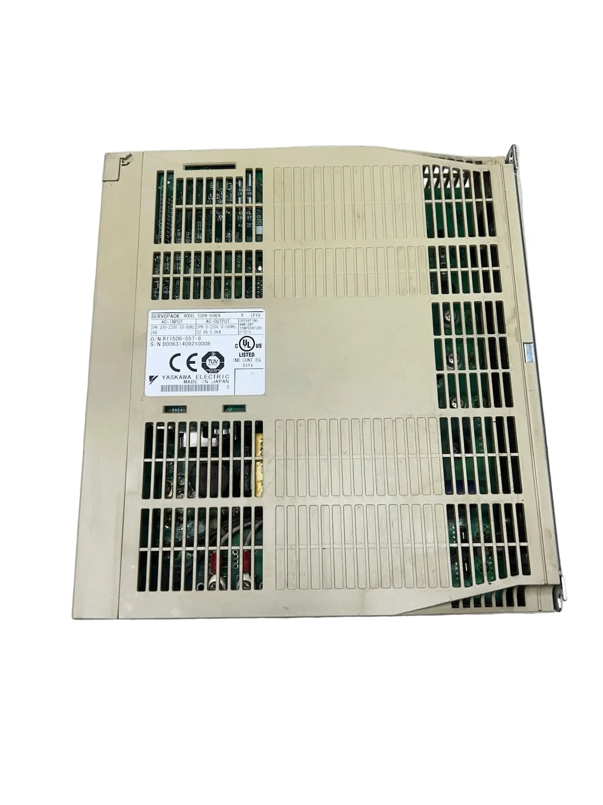 SGDM-50ADA | Yaskawa Servo Drive 4.96 kW Three-Phase 200–230 VAC