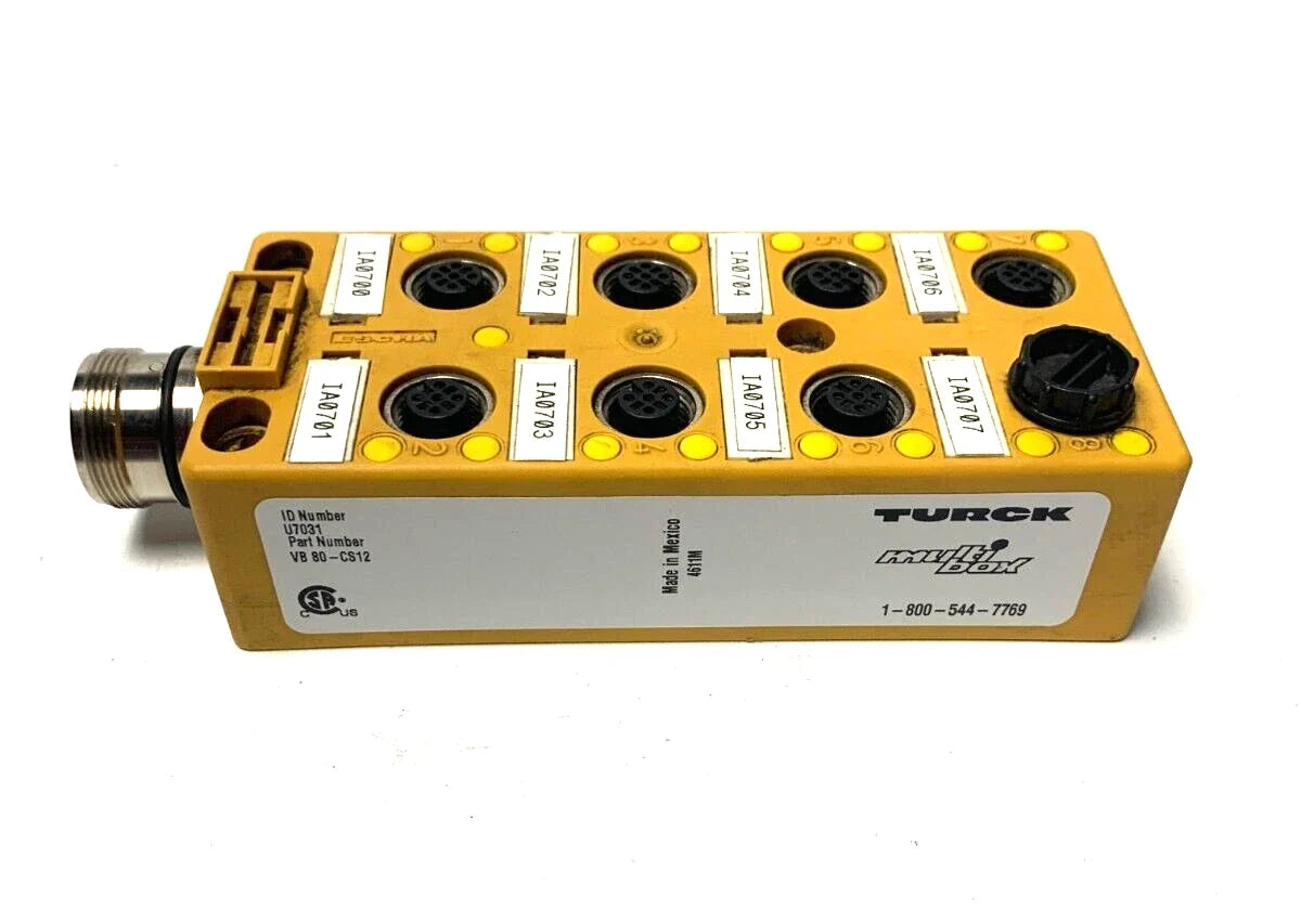 VB 80-CS12 | Turck Industrial Solenoid Valve Connector