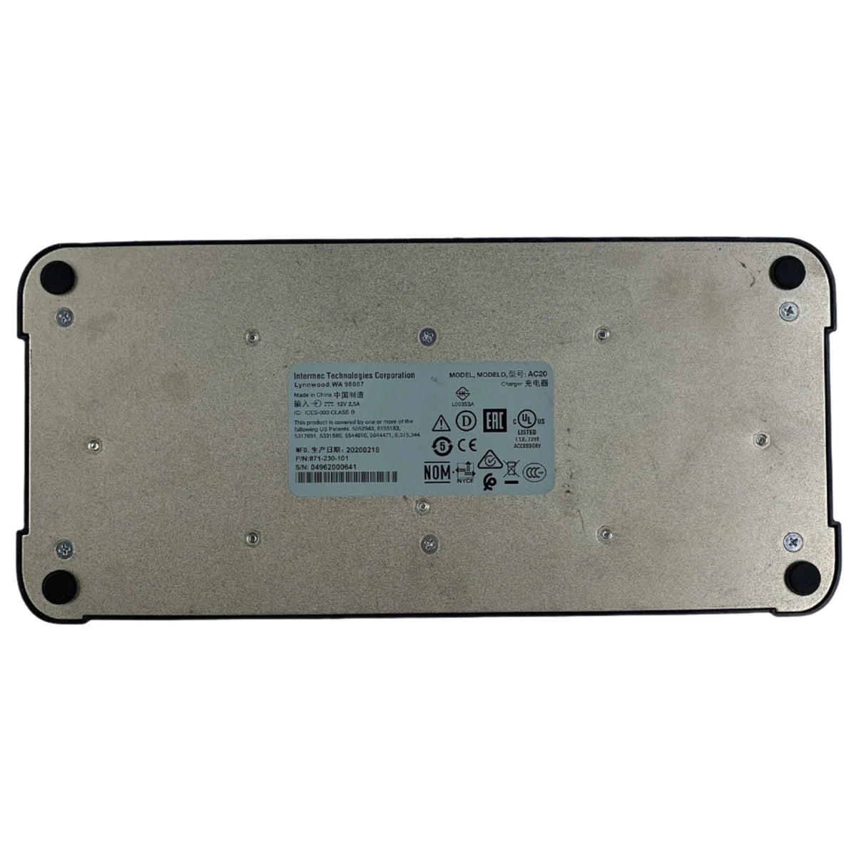 871-230-101 | Honeywell Quad Charger For CK3