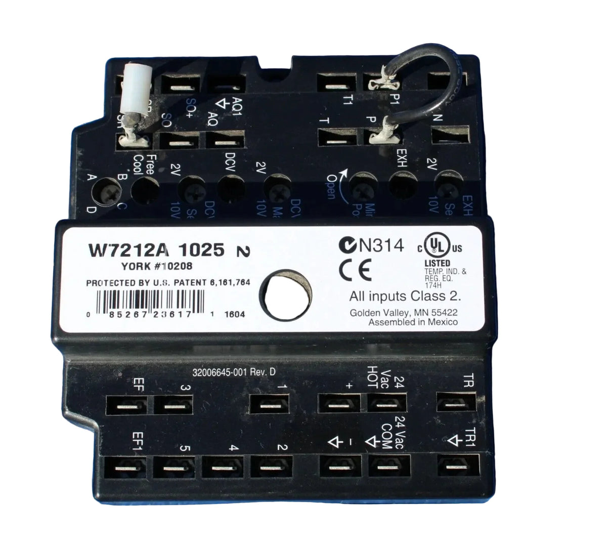 W7212A1025 | Honeywell Economizer Control Module for Commercial HVAC Systems