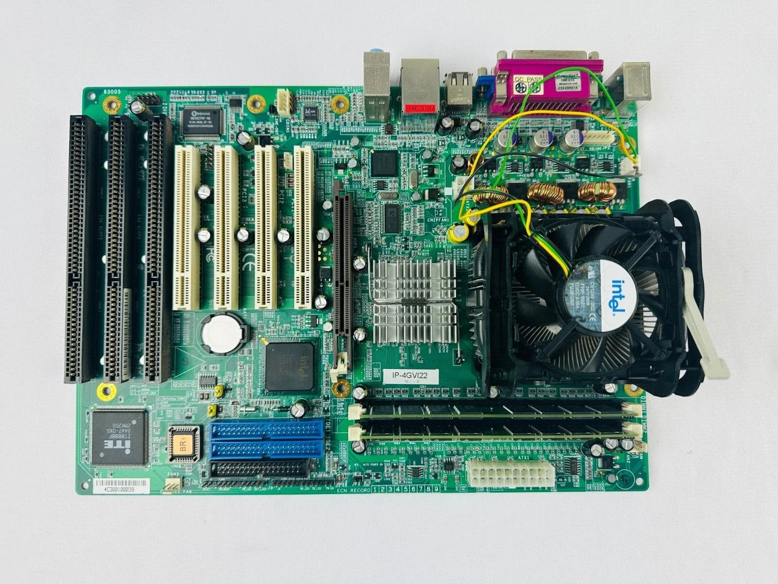 IP-4GVI22 | Industrial ATX Motherboard with Intel 845GV Chipset, Socket 478, ISA/PCI Slots