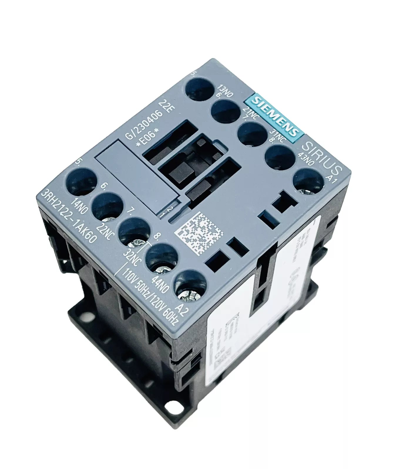 3RH2122-1AK60 | Siemens Auxilliary Contactor Relay 2 N.O