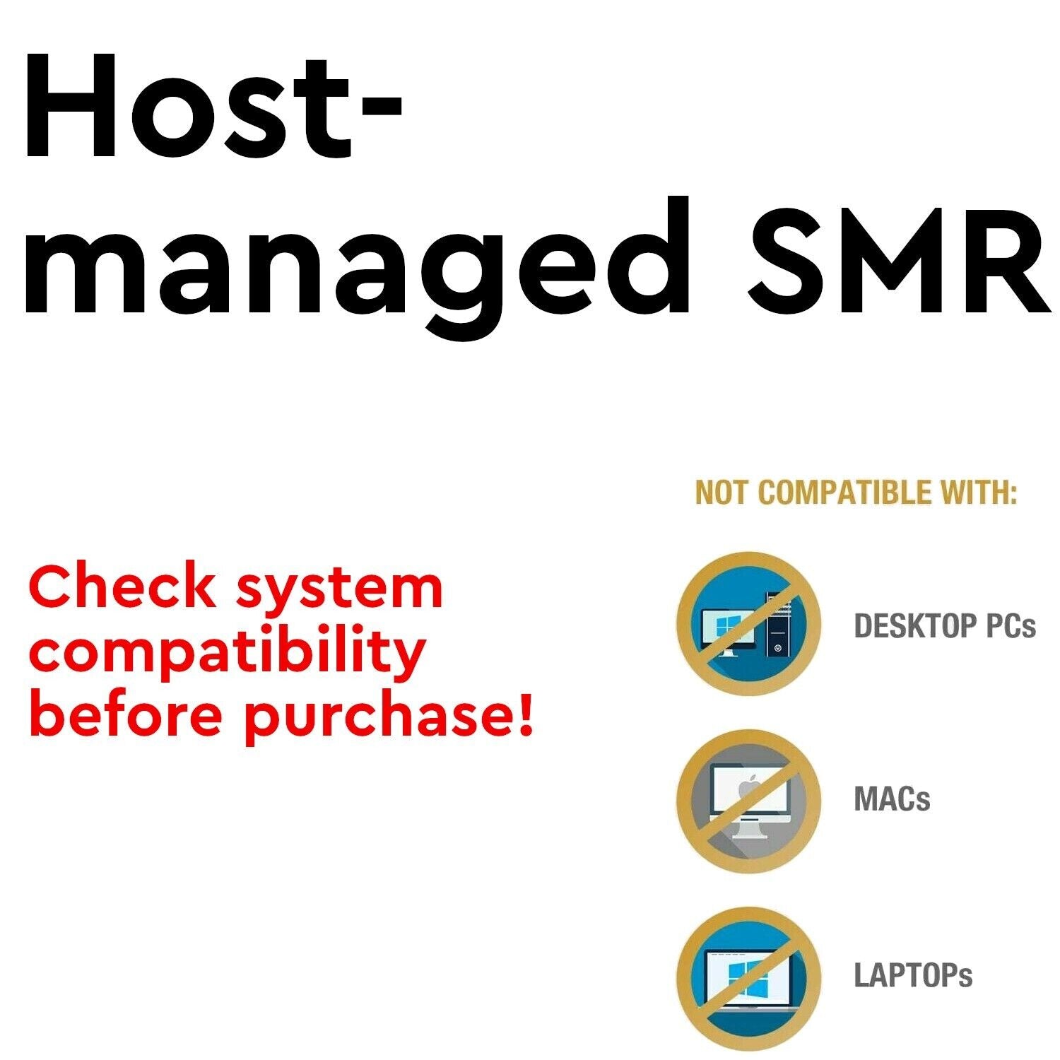 Seagate Exos X26Z ST25000NM000E 25TB 7.2K RPM SATA 6Gb/s 512e Host Managed SMR 3.5in Recertified Hard Drive