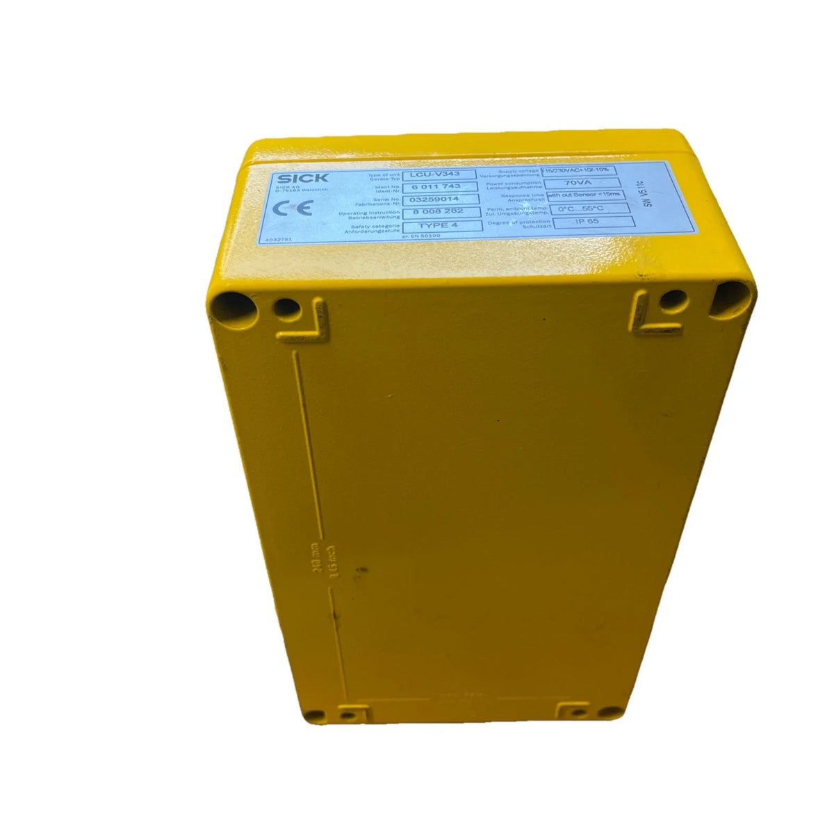 LCU-V343 | SICK Safety Sensor Controller For Light Curtain Systems