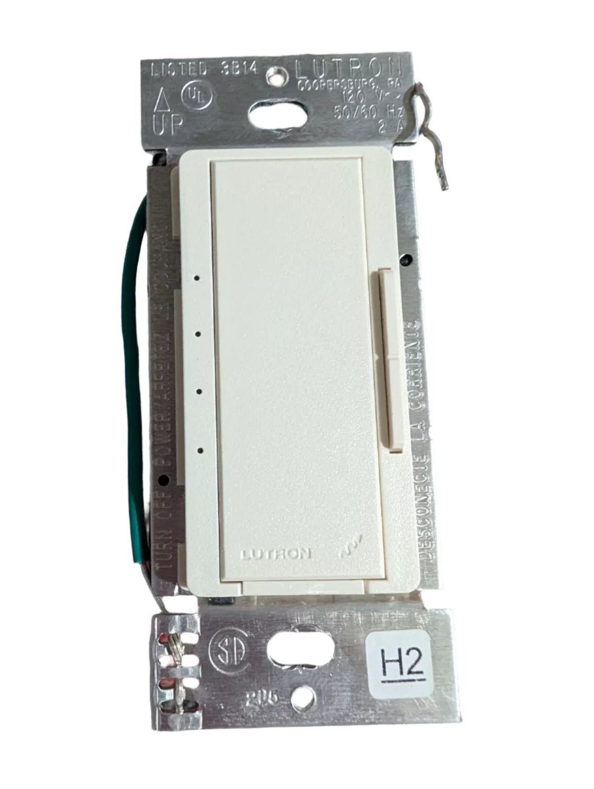 HQRA-2ANF-LA | Lutron HomeWorks Architectural RF Maestro 2 A Fan Speed Control