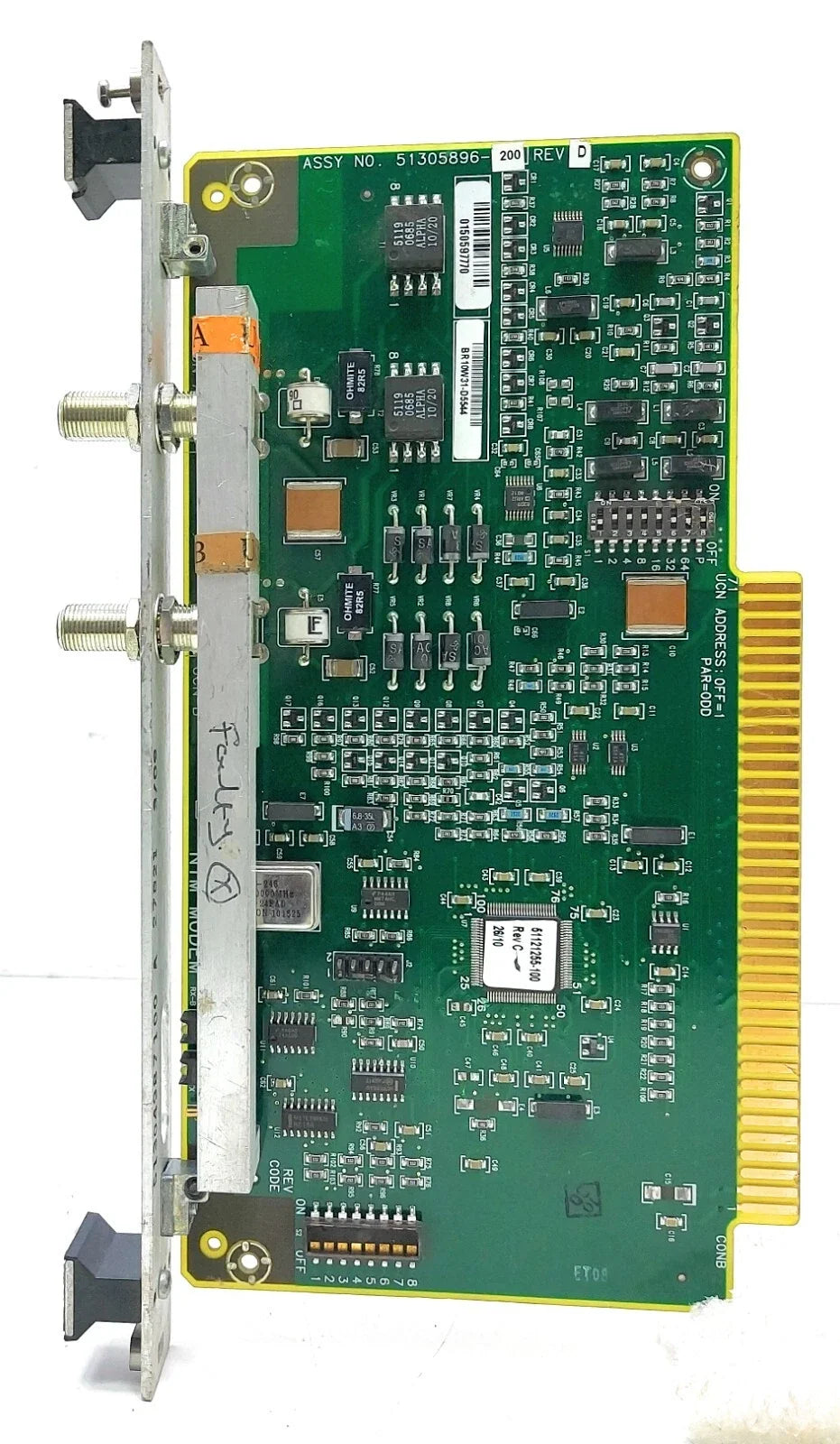 Honeywell 51305896-200 NIM Modem CE Board for TDC 3000 UCN/LCN Network Interface Systems