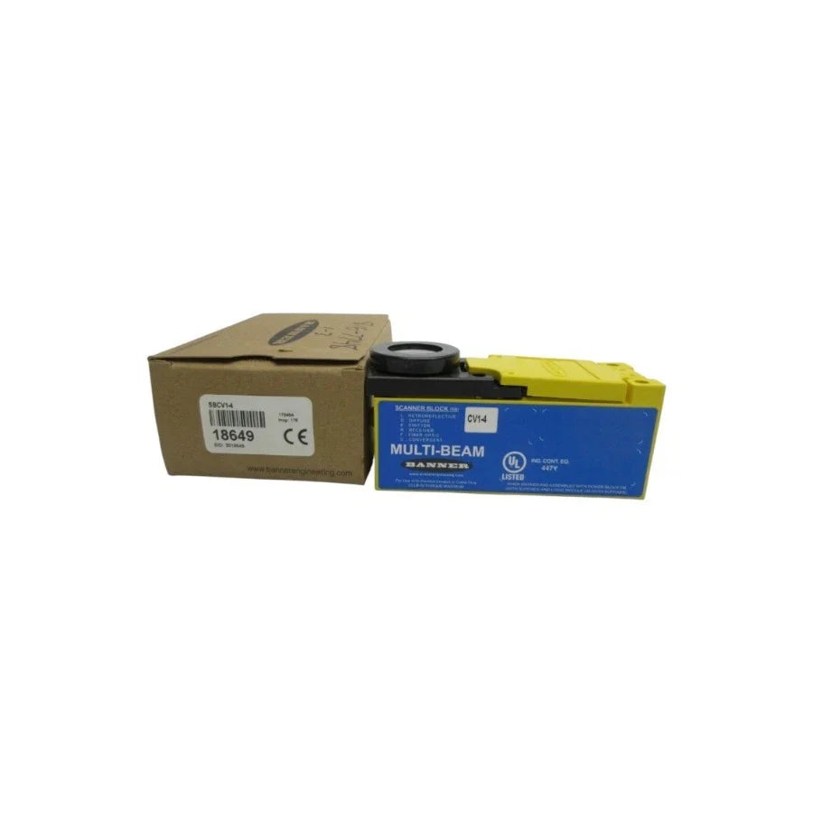 SBCV1-4 | Banner Engineering Multibeam Scan Block for Optical Sensor Systems