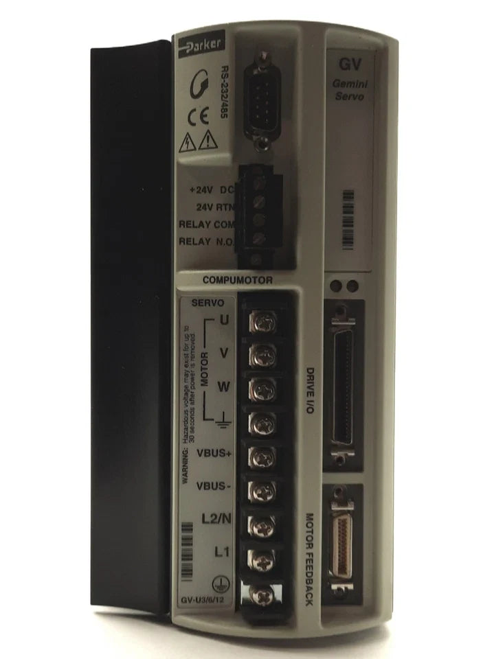 GV-U12E-NK | Parker Gemini GV Digital Servo Drive, Single Phase