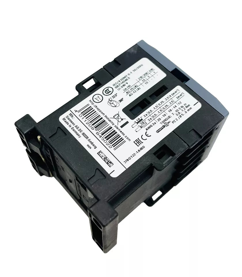 3RH2122-1AK60 | Siemens Auxilliary Contactor Relay 2 N.O