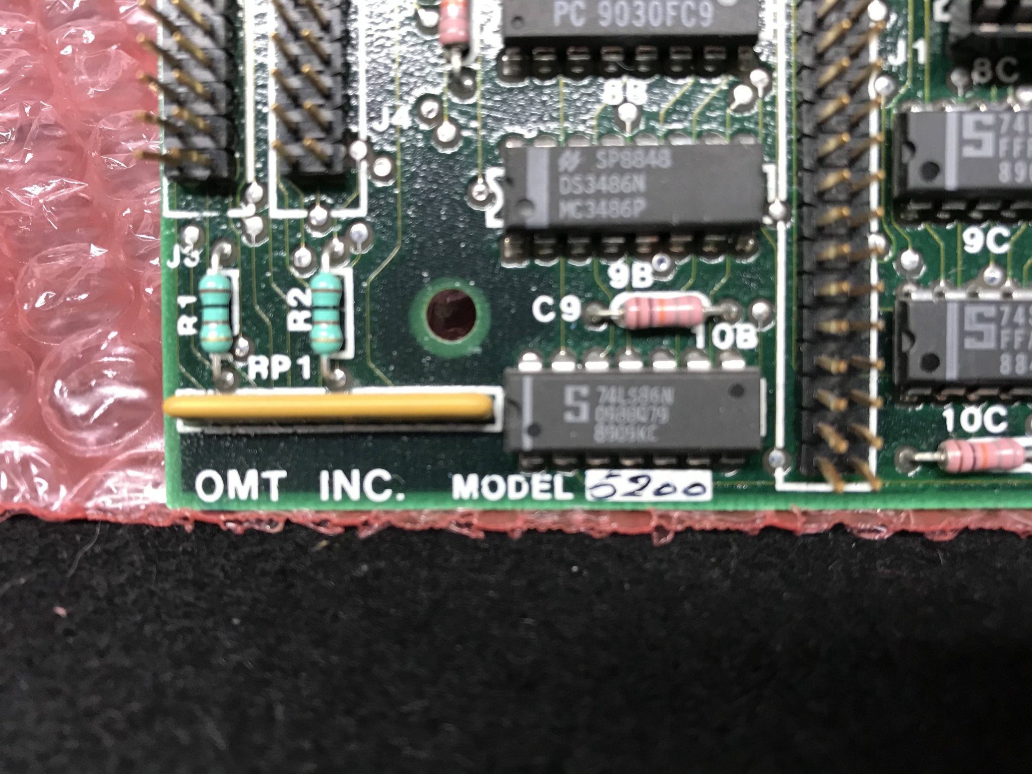 SCSI Data Controller ASM (Model 5200) 0006-08 Rev-V) OEC 9000