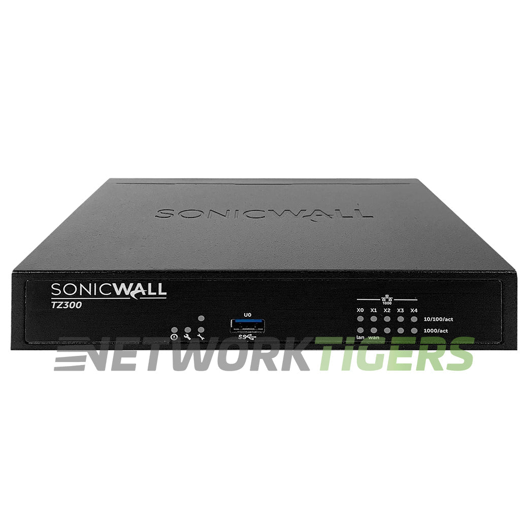 SonicWall TZ300 01-SSC-0215 Never Registered 3 Years Hardware Warranty