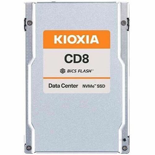 KIOXIA KCD81VUG1T60 CD8 1.6TB PCI Express 4.0 x4 2.5-Inch Solid State Drive