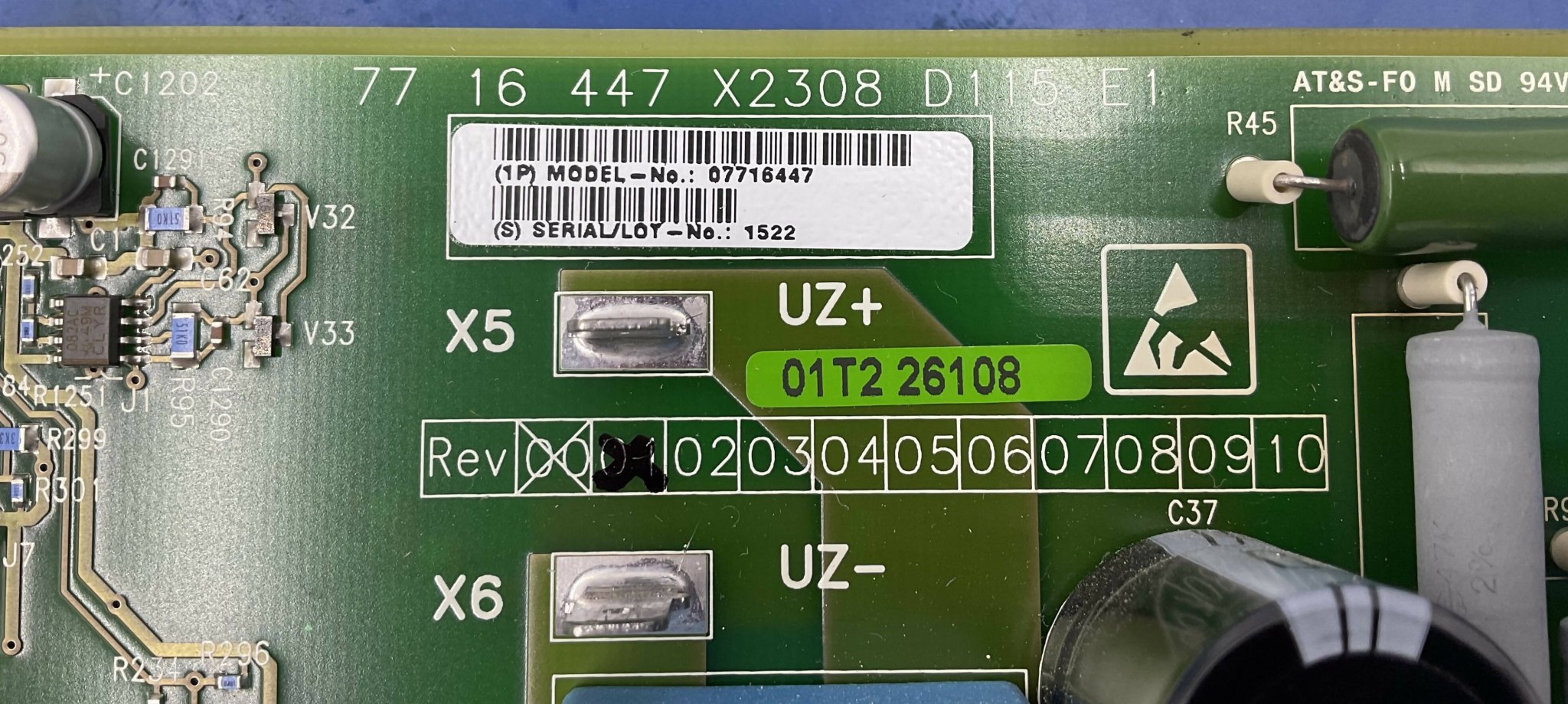 STARTING DEVICE D115 (07716447/7716447) SIEMENS