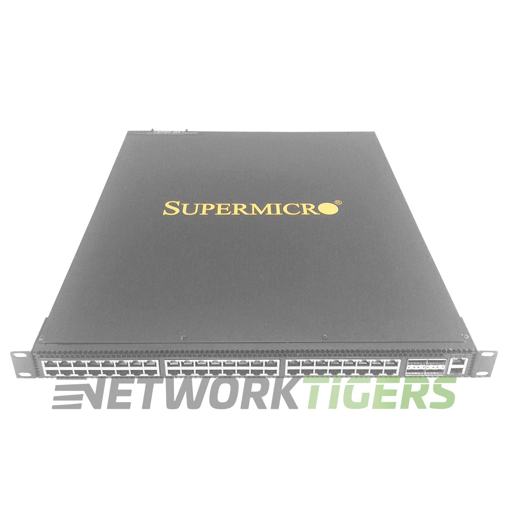 SuperMicro SSE-X3348TR 48x 10GB Copper 4x 40GB QSFP+ 2x 1GB RJ45 (Rev) Switch