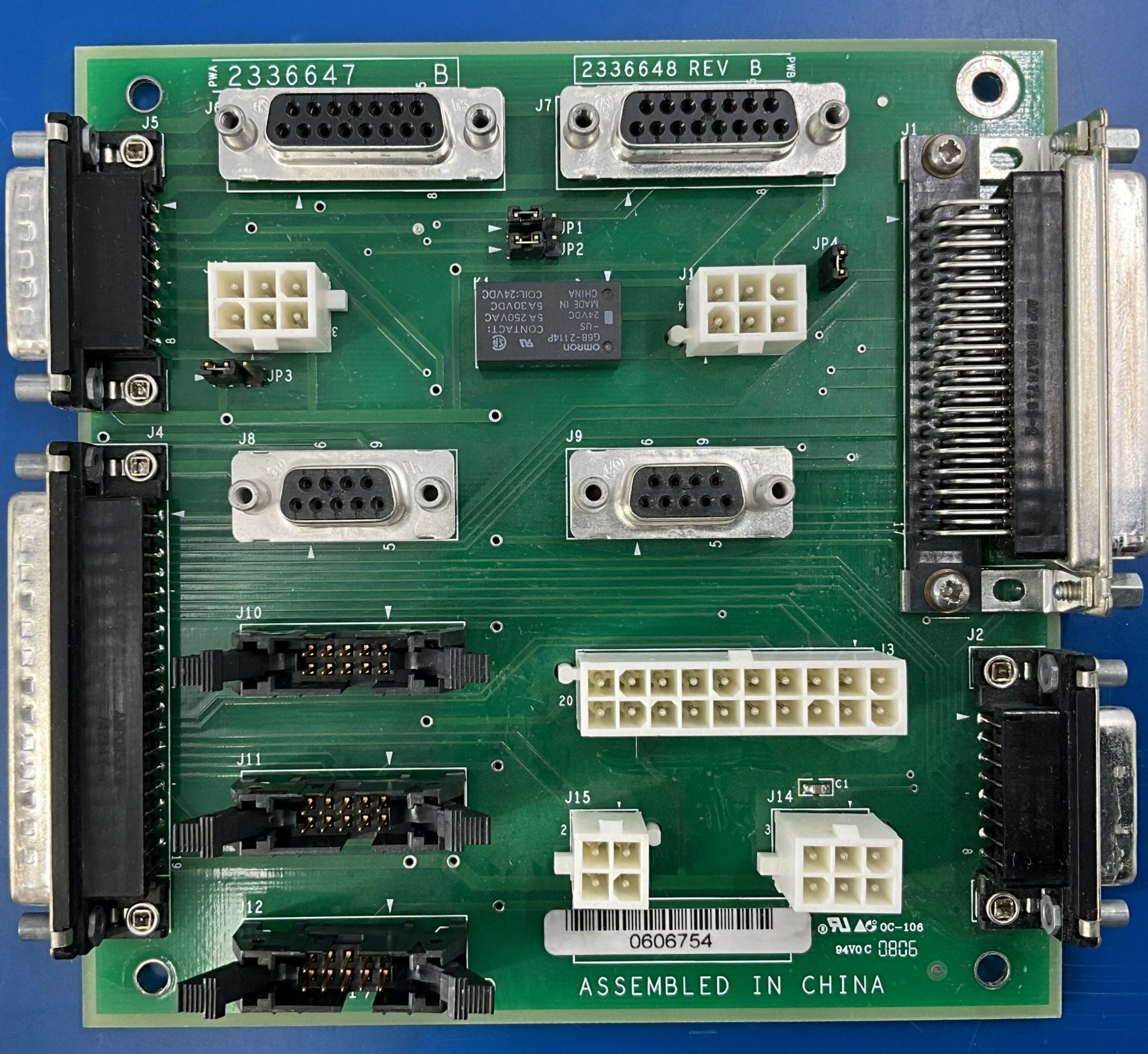 TABLE INTERFACE BOARD (2336647) GE