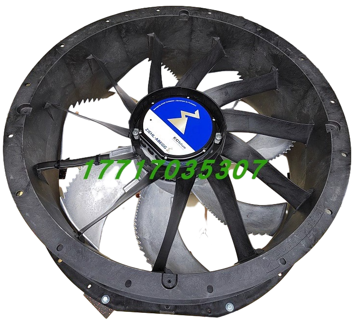 ZN080-ZIL.GL.V7P3 ZIEHL-ABEGG Axial Fan 380/480V Heavy-Duty Industrial Cooling Solution