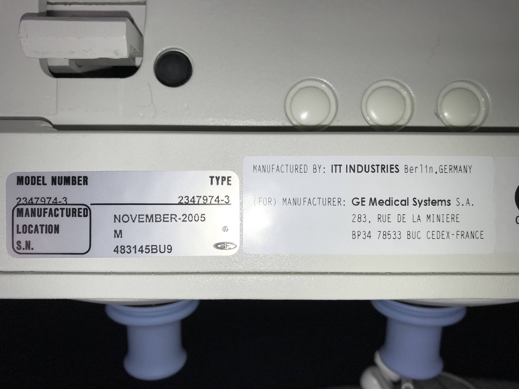 TSSC Console Control Joystick (2347974-3) GE Advantx