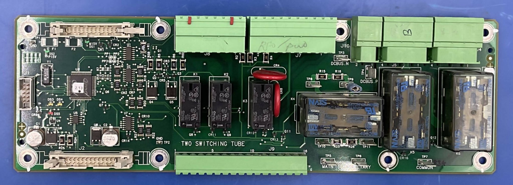 TWO TUBE SWITCHING BOARD (2304454-5 REV-000) GE