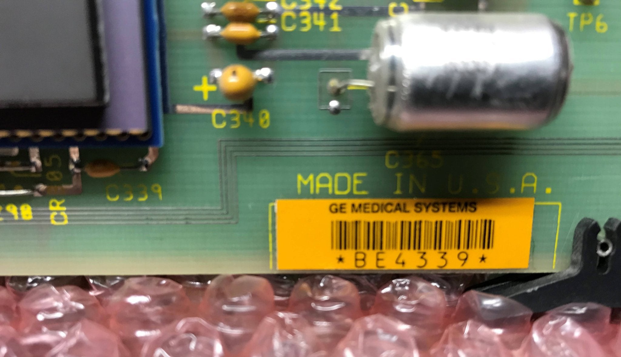 Vascular I/O X Board (46-264552 G1-A) GE