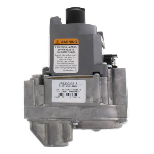 VR8300A3518 | Honeywell Single-Stage Standing Pilot Gas Valve, 24 VAC