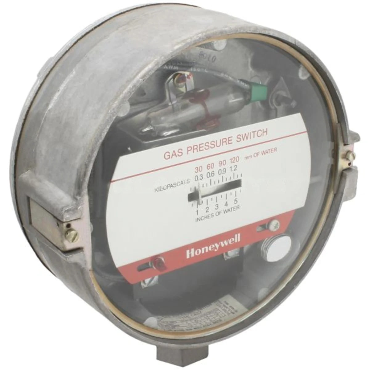 C437E1038 | Honeywell Gas/Air Pressure Limit Switch, 1/2–5-1/2 in. Water Column