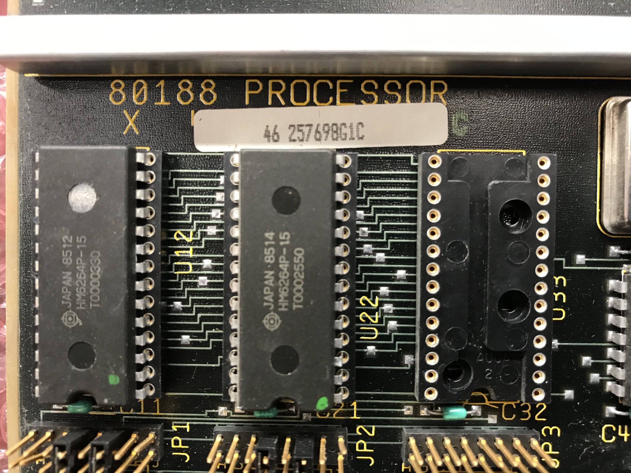 X 80188 Processor (46-257698 G1-C) GE