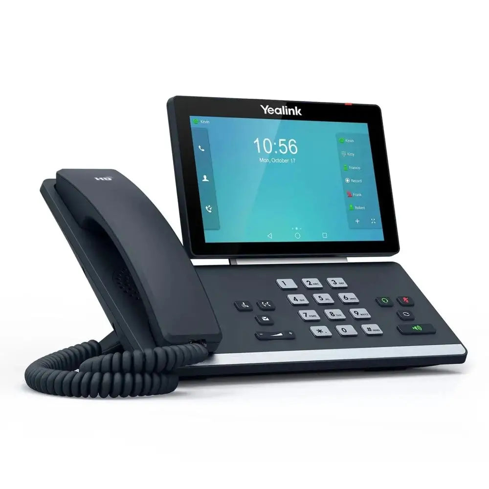 Yealink SIP-T58W 16-Line Gigabit IP Phone | Bluetooth, Wi-Fi, 7" Touchscreen | 1301111 - New