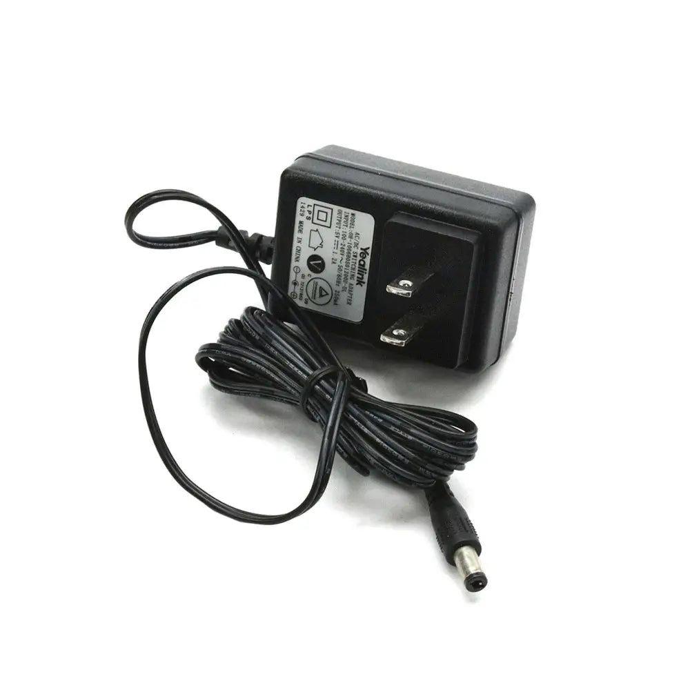 Yealink YLPS050600B1-US 5V 0.6A Power Supply for SIP IP Phones (PS5V600US) - Refurbished
