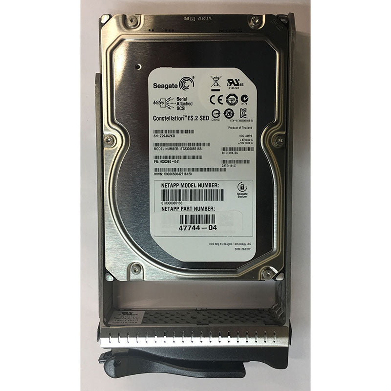 ST33000651SS 3TB SATA 6Gb/s 3.5" ES.2 SED LSI w/tray 47744-02 DRV CRU-1