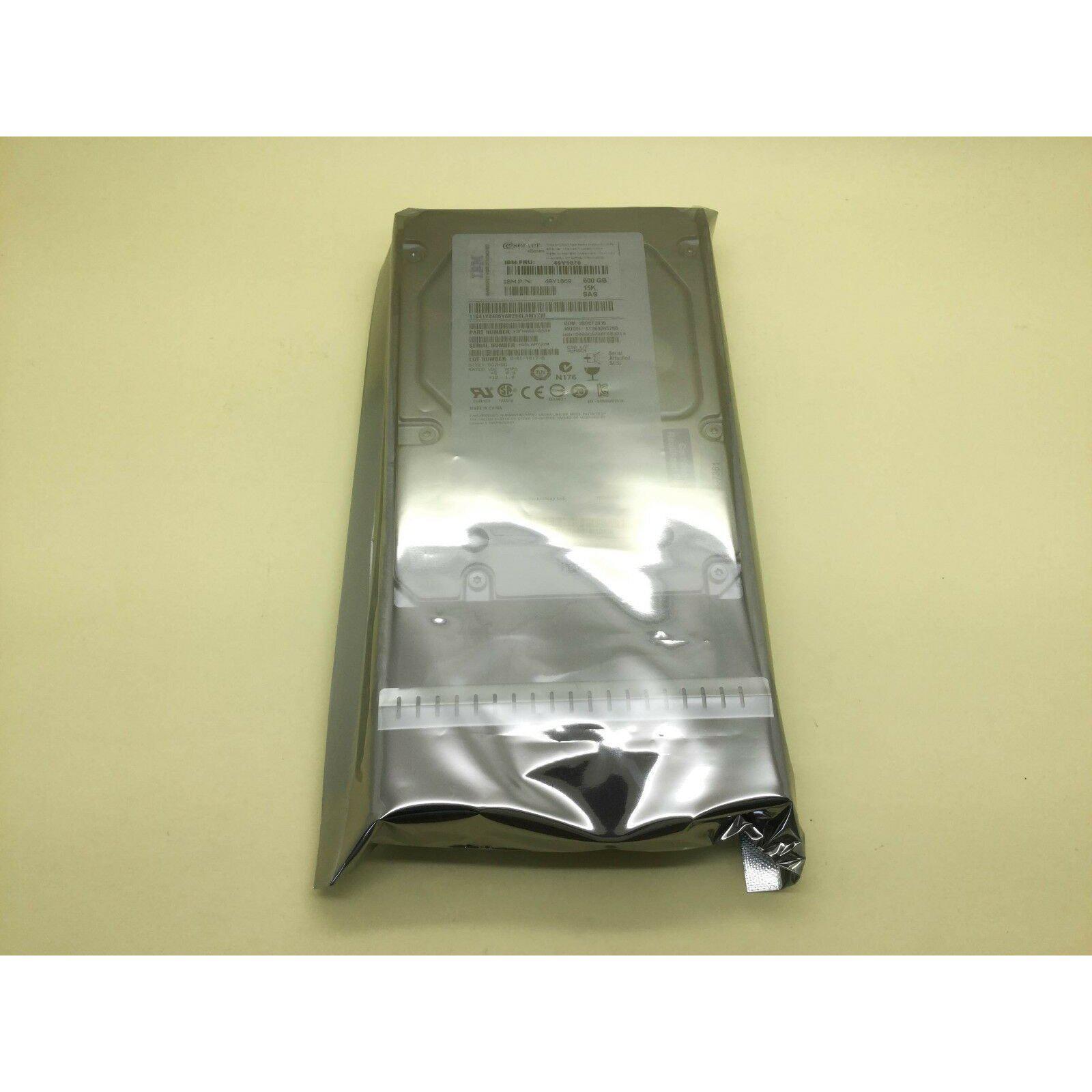 49Y1866 49Y1870 IBM 600GB 15K 6G LFF 3.5'' SAS HDD HARD DRIVE 49Y1869 883436078306-FoxTI