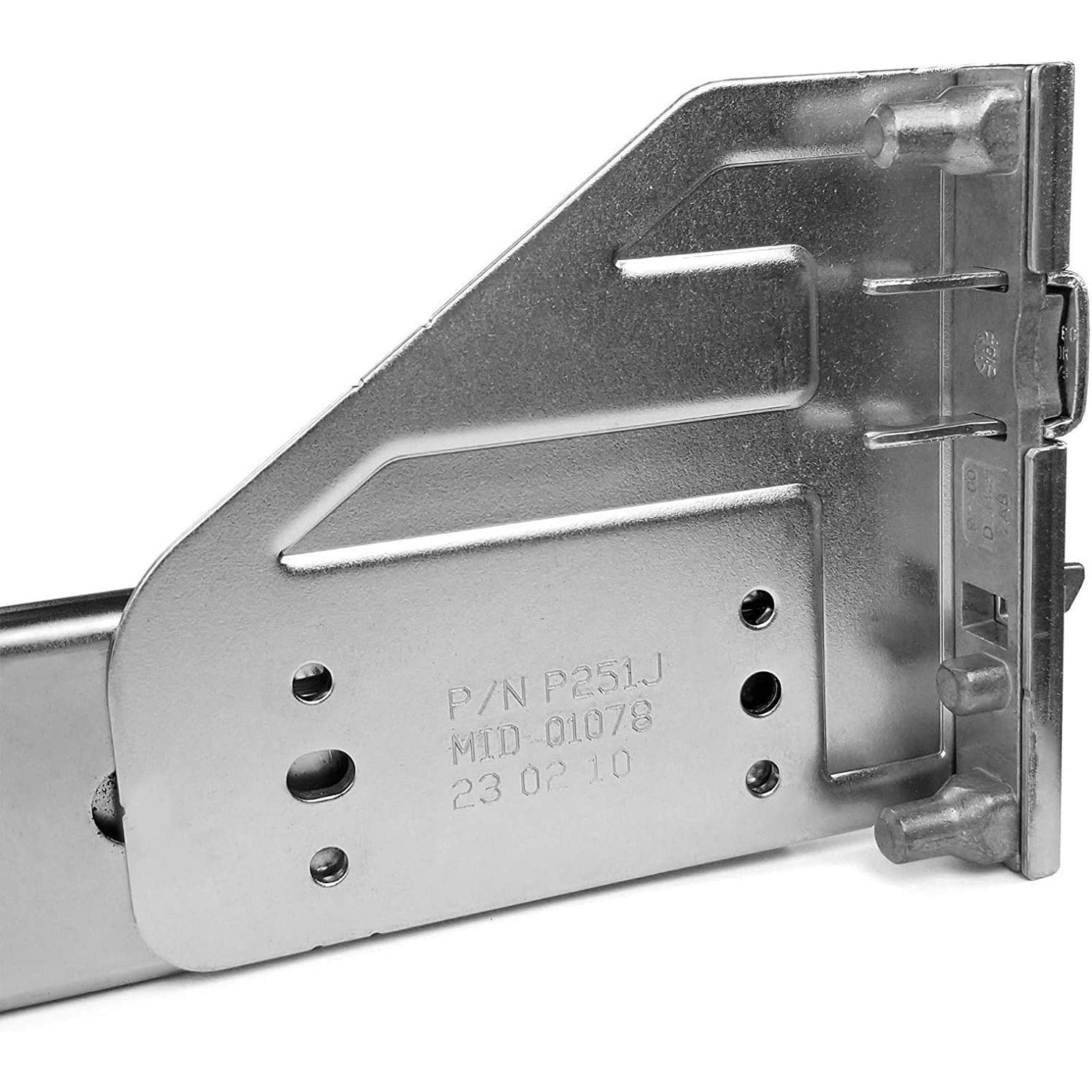 Rieles para servidor R710 de 2U, kit de rieles deslizantes rápidos P242J M997J Ready Rails