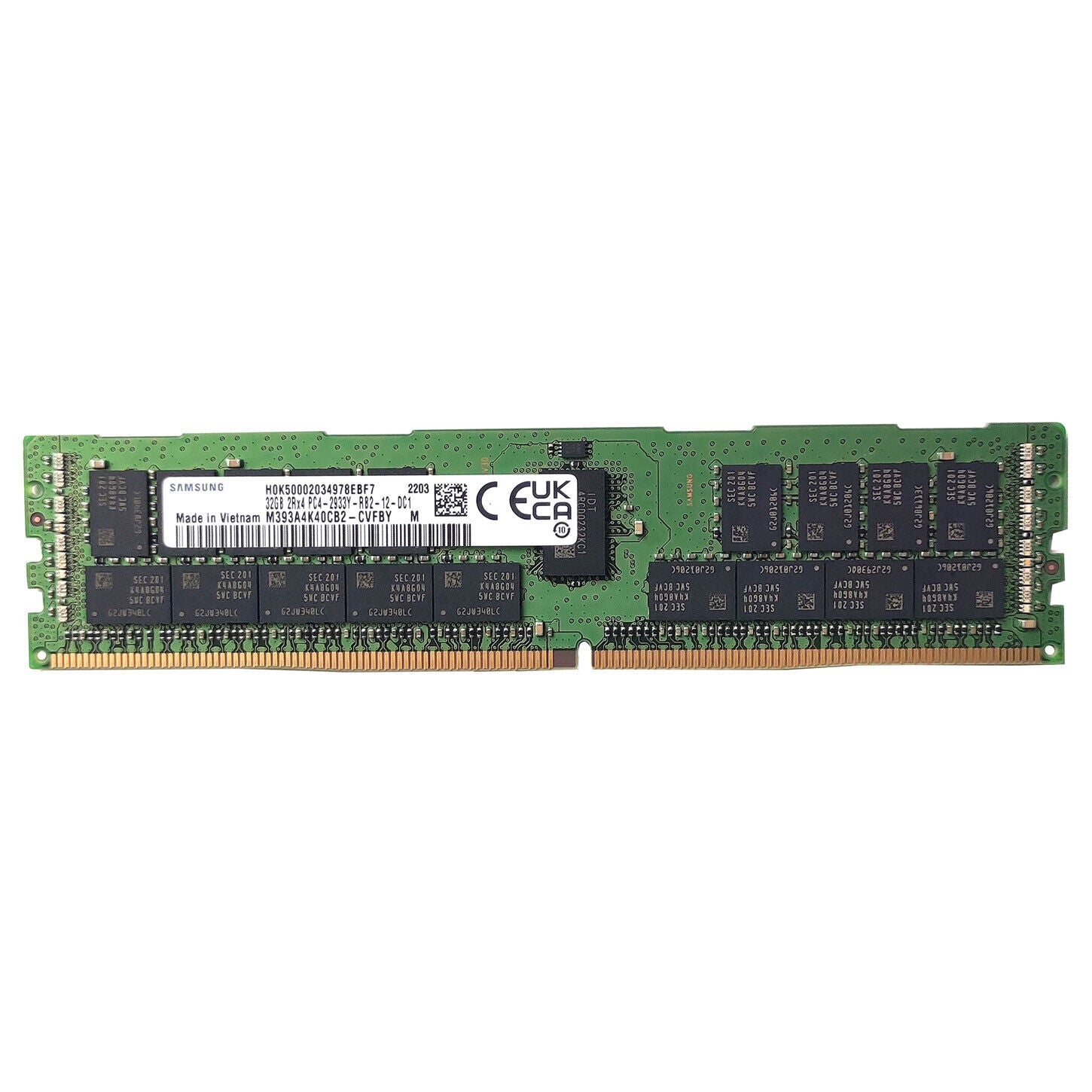 32GB DDR4 2933 MHz ECC Reg M393A4K40CB2-CVF Compatible P00924-B21 Ram spots-