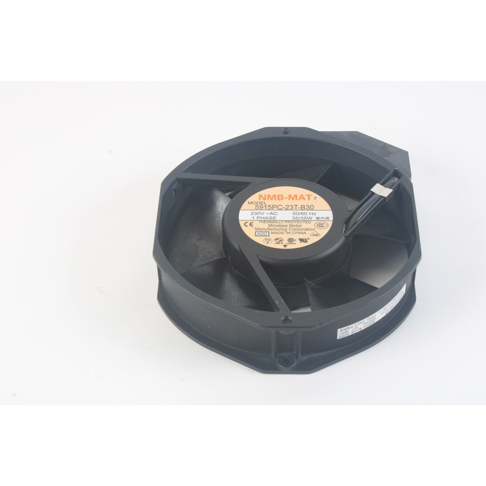 TECHNOLOGIES 5915PC-23T-B30-A00 AXIAL FAN, 172MM, 230VAC, 190mA cooler