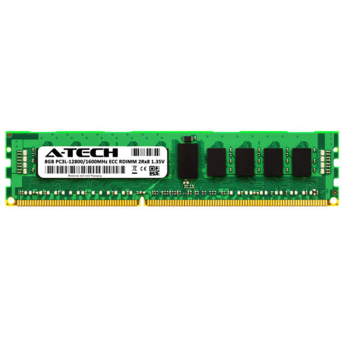 Memoria 8GB 1600 MHz PC3-12800 DDR3 ECC REG Server Memory RAM for DELL PowerVault NX3100 - MFerraz Tecnologia