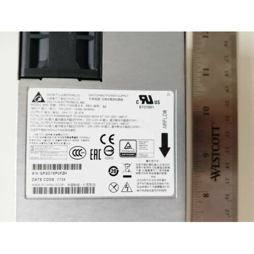 Dell 450-ABKC 1100-Watt Power Supply Hot Swap N3048P / N3024P | 884116174547 Fonte - MFerraz Tecnologia