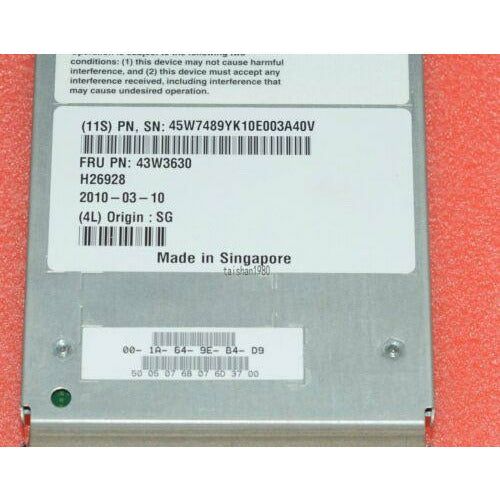 Controladora IBM Bladecenter S SAS Raid Modulo Controllore Modulo - 43W3630 - MFerraz Tecnologia