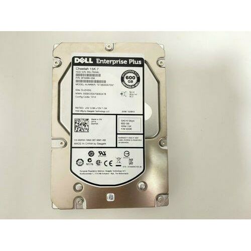 Dell EQL 02R3X ST3600057SS 600GB 15K RPM 6Gb/s 3.5" SAS HDD Hard Drive 002R3X - MFerraz Tecnologia