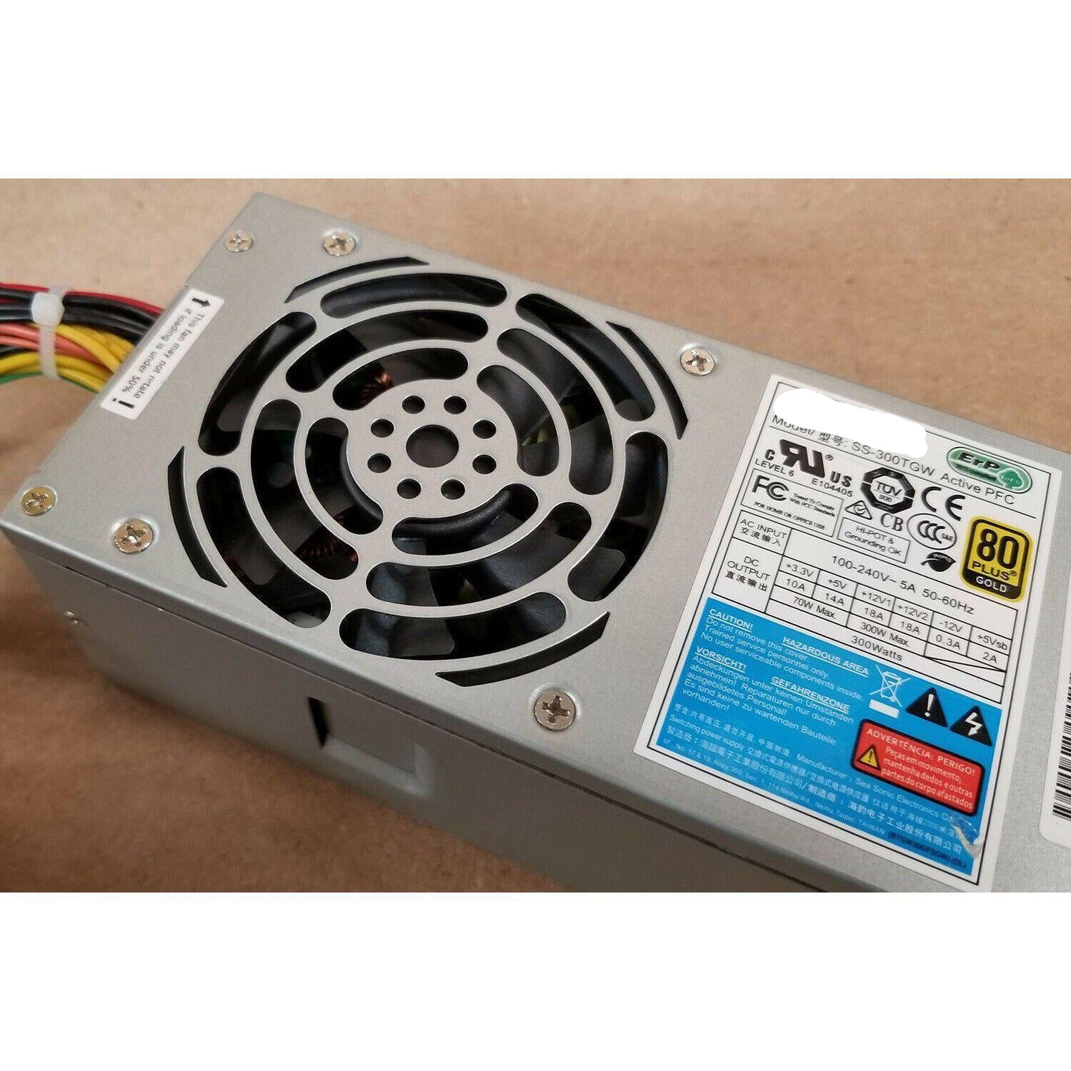 SeaSonic SS-300TGW 300W TFX12V 80 PLUS GOLD Certified Active PFC Power Supply-FoxTI