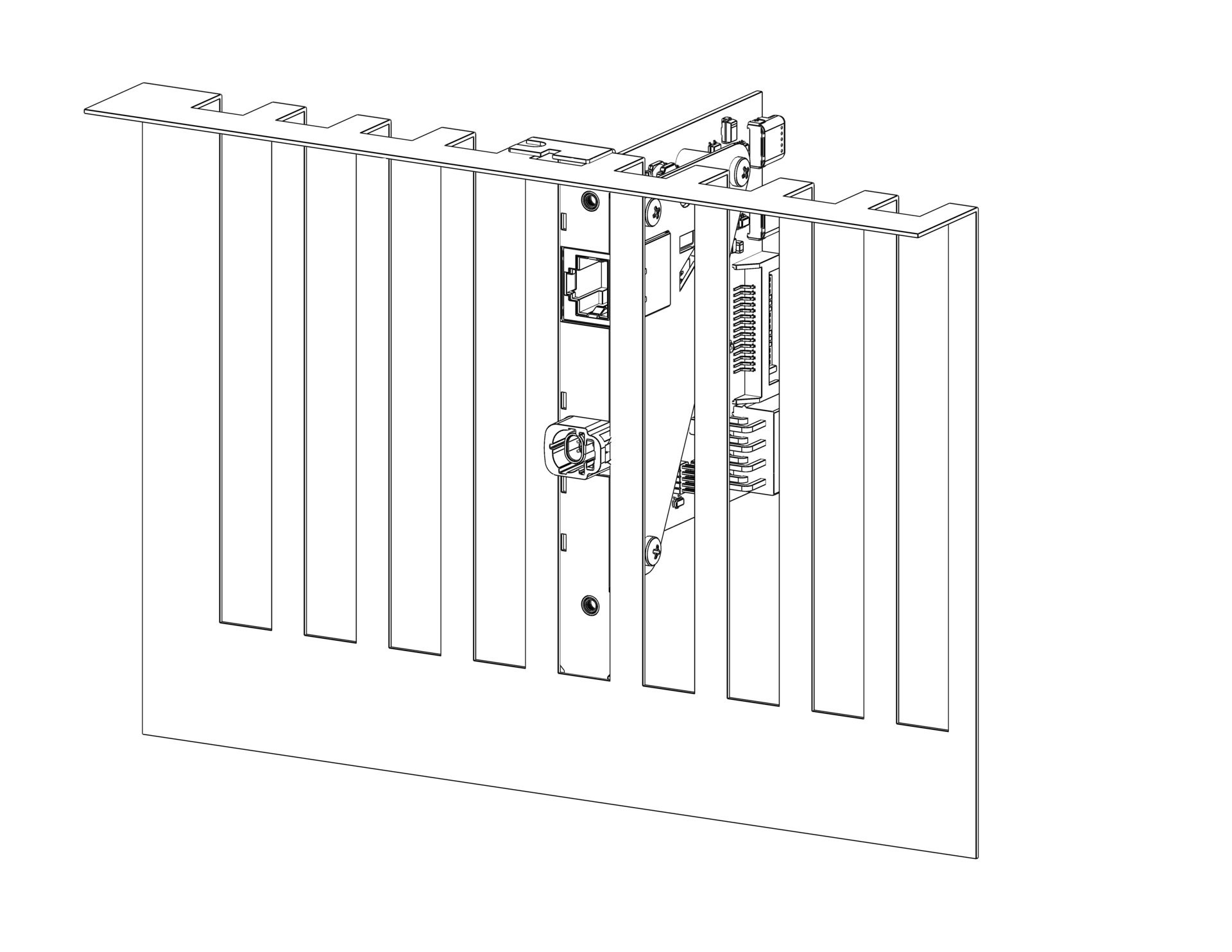 ATX Bracket for Arcus 100/1000BASE-T1 H-MTD