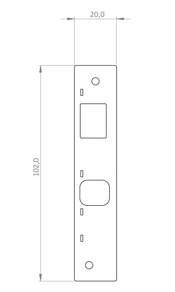 ATX Bracket for Arcus 100/1000BASE-T1 H-MTD