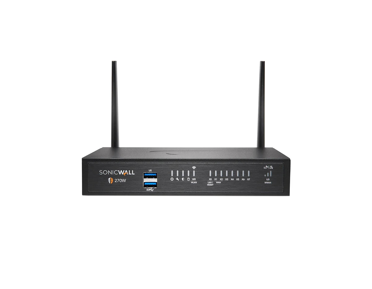 SonicWall TZ270 2 Year Secure Upgrade Plus Advanced Edition Wireless-AC Firewall (02-SSC-6858)