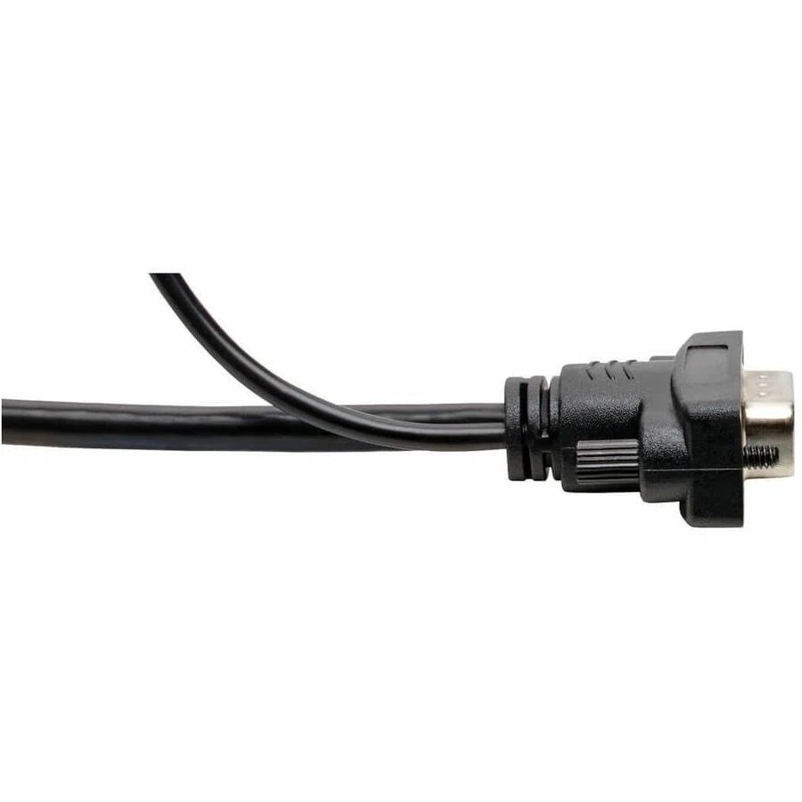 Eaton Tripp Lite Series HDMI to VGA + Audio Active Adapter Cable (HDMI to Low-Profile HD15 + 3.5 mm M/M), 3 ft. (0.9 m), TAA