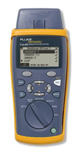 Fluke Networks CIQ-100 CableIQ Qualification Tester